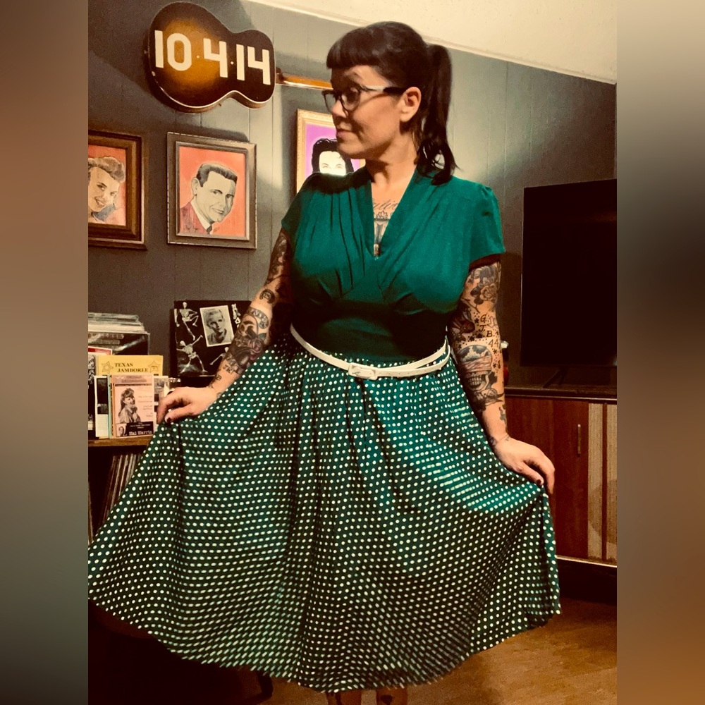 Lindy Bop Polka Dot Dress
